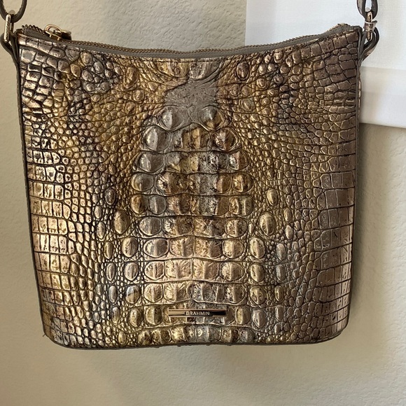 Brahmin Gold Crossbody Bag - Picture 2 of 12